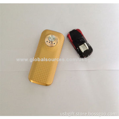 Power Bank/Slim External Battery Charger for iPhone and Other Smartphones with 2,600mAh Capacity